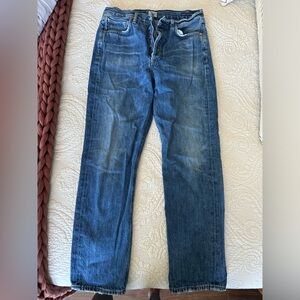 Citizens of humanity Charlotte high-rise straight leg jeans sz 27